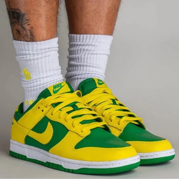 Nike Dunk Low Retro BTTYS “Oregon” sneakers, New in Box, M12 - Picture 2 of 8